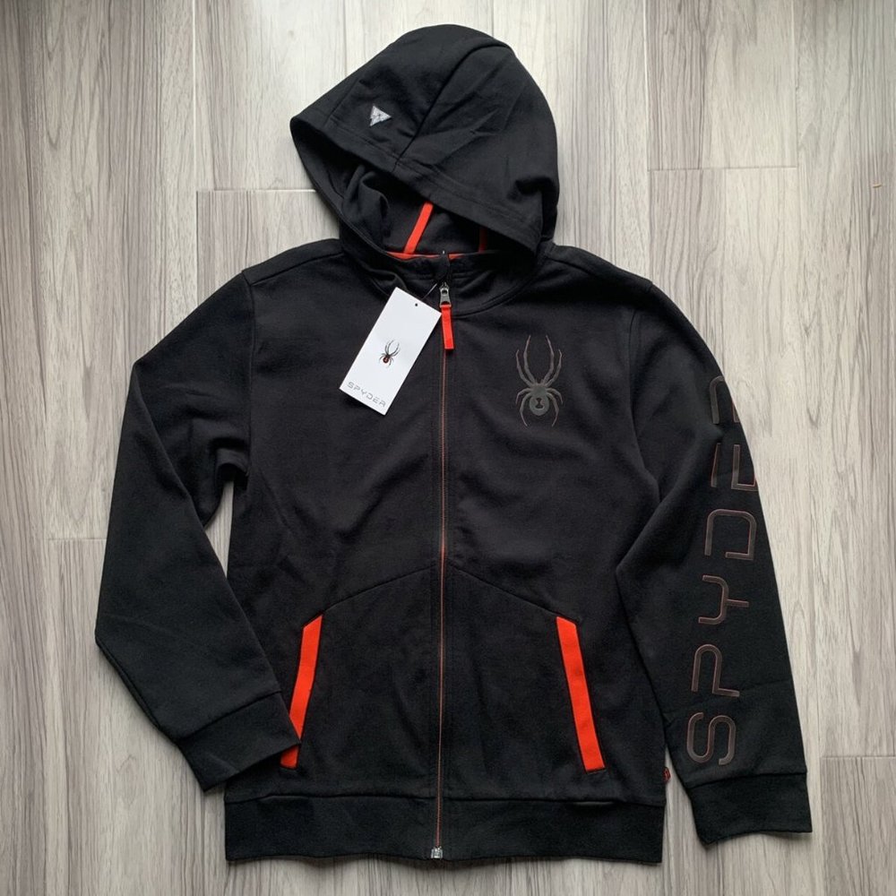 NWT Spyder Zipper Hoodie